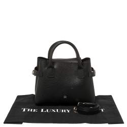 مملوكة مسبقًا حقيبة يد إيغنر جلد سوداء