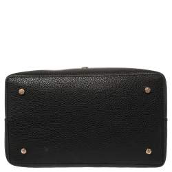 مملوكة مسبقًا حقيبة يد إيغنر جلد سوداء