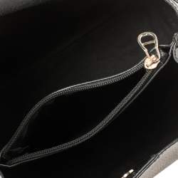 مملوكة مسبقًا حقيبة يد إيغنر جلد سوداء