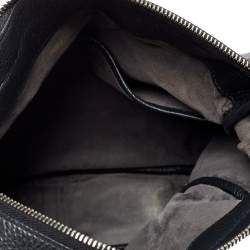 Aigner Black Leather Messenger Bag