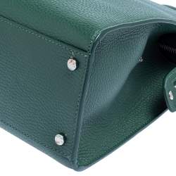 مملوكة مسبقًا Aigner Green Grained Leather Cybill Tote