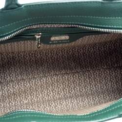 مملوكة مسبقًا Aigner Green Grained Leather Cybill Tote
