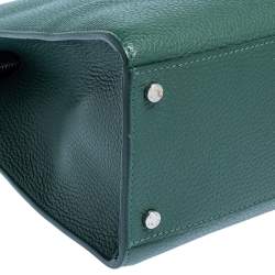 مملوكة مسبقًا Aigner Green Grained Leather Cybill Tote