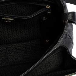 Pre Owned Aigner Multicolor Printed Coated Canvas and Leather Genoveva Top Handle Bag