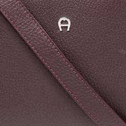 Pre Owned Aigner Burgundy Leather XS Cybill Tote