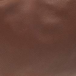 Pre Owned Aigner Brown Leather Hobo