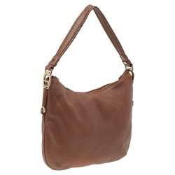 Pre Owned Aigner Brown Leather Hobo