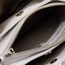 Pre Owned Aigner Beige Leather Olivia Tote