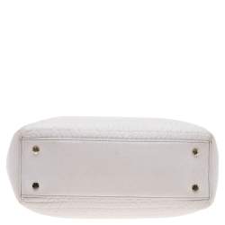 Pre Owned Aigner Beige Leather Olivia Tote