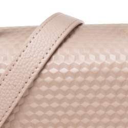 Pre Owned Aigner Pink Leather Genoveva Top Handle Bag