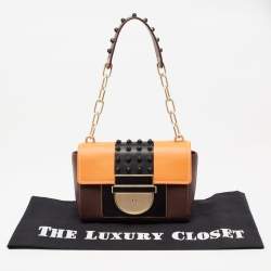 Pre Owned Aigner Multicolour Leather Candice Shoulder Bag
