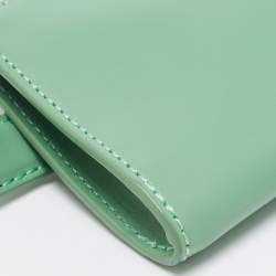 Pre Owned Aigner Sage Green Leather Fiorentina Belt Bag