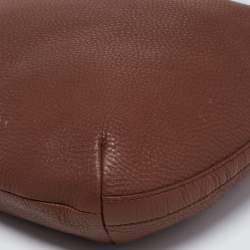Pre Owned Aigner Brown Leather Hobo