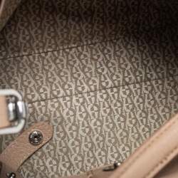 Pre Owned Aigner Beige Leather Tote