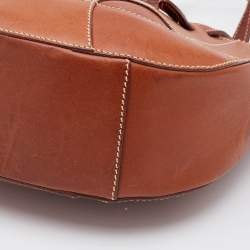 Aigner Tan Leather Hobo