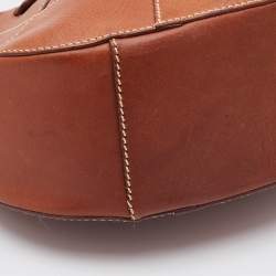 Aigner Tan Leather Hobo