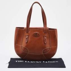 Aigner Tan Leather Hobo