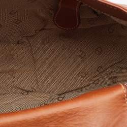 Aigner Tan Leather Hobo