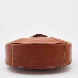 Aigner Tan Leather Hobo