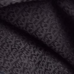 Pre Owned Aigner Black Leather Flap Crossbody Bag