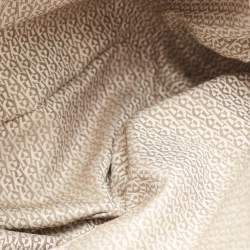 Pre Owned Aigner Beige Grained Leather Logo Buckle Satchel