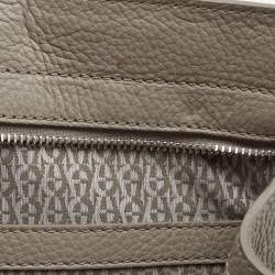 Pre Owned Aigner Beige Leather Large Cybill Tote