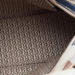 Aigner Multicolor Leather Zip Satchel