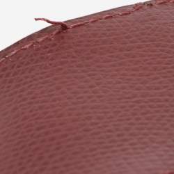 Pre Owned Aigner Burgundy Leather Carol Tote