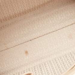 Pre Owned Aigner Beige Leather Lana City Tote 