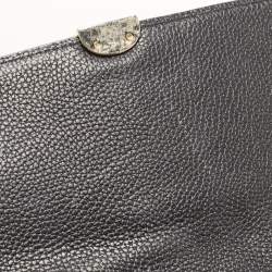 Aigner Multicolor Signature Coated Canvas And Leather Genoveva Top Handle Bag