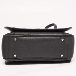 Aigner Multicolor Signature Coated Canvas And Leather Genoveva Top Handle Bag