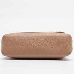 Aigner Beige Leather Isabela Shoulder Bag