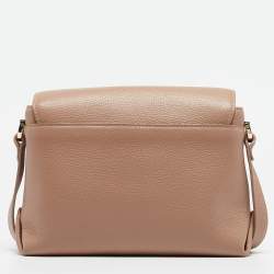 Aigner Beige Leather Isabela Shoulder Bag