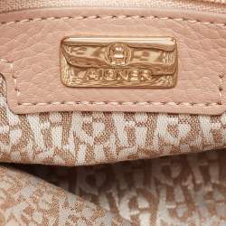 Aigner Beige Leather Isabela Shoulder Bag