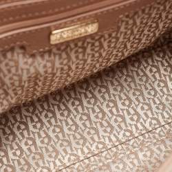 Aigner Beige Leather Isabela Shoulder Bag