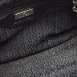 Pre Owned Aigner Black Leather Small Cybill Tote