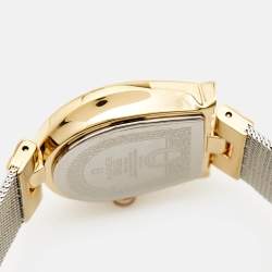 Aigner Green Mother Of Pearl Two-Tone Stainless Steel Cremona A115200 Women's Wristwatch 28 mm