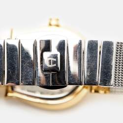 Aigner Green Mother Of Pearl Two-Tone Stainless Steel Cremona A115200 Women's Wristwatch 28 mm