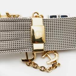 Aigner Green Mother Of Pearl Two-Tone Stainless Steel Cremona A115200 Women's Wristwatch 28 mm