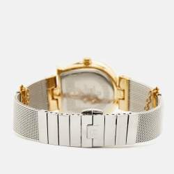 Aigner Green Mother Of Pearl Two-Tone Stainless Steel Cremona A115200 Women's Wristwatch 28 mm