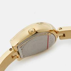 Pre Owned Aigner Champagne Gold Plated Stainless Steel Enna AGW264003 Women's Wristwatch 25.60 mm
