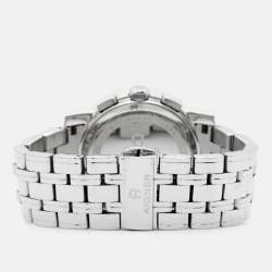 Aigner White Stainless Steel Cortina Women's Wristwatch 38 mm