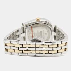 مملوكة مسبقًا Aigner Blue Mother of Pearl Two Tone Stainless Steel Perugina LG21513 Women's Wristwatch 26 mm
