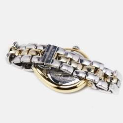 Aigner Mother Of Pearl Two-Tone Stainless Steel Imperia A49300 Women's Wristwatch 35 mm