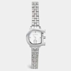 Aigner Mother Of Pearl Stainless Steel Galba A118200 Women's Wristwatch 20 mm