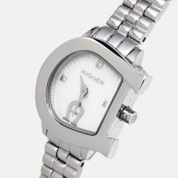 Aigner Mother Of Pearl Stainless Steel Galba A118200 Women's Wristwatch 20 mm