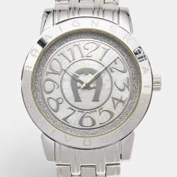 Aigner Mother of Pearl Stainless Steel Cortina A26300 Women's Wristwatch 36 mm