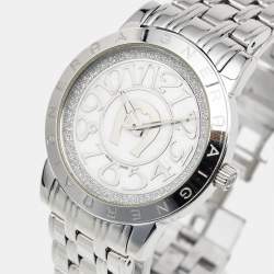 Aigner Mother of Pearl Stainless Steel Cortina A26300 Women's Wristwatch 36 mm