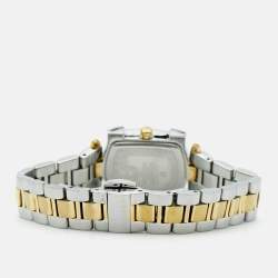 Aigner Mother of Pearl Two Tone Stainless Steel Arco A34200 Women's Wristwatch 25 mm 