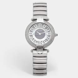 Pre Owned Aigner Blue Stainless Steel Siena Women's Wristwatch 32mm